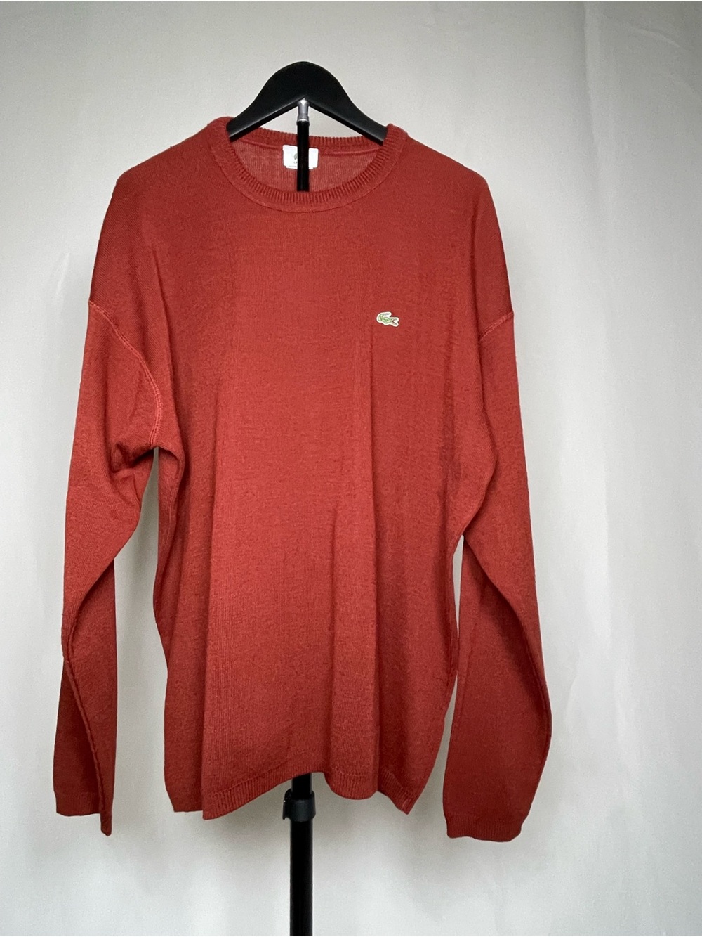 Lacoste Men's Rust Crewneck Sweater